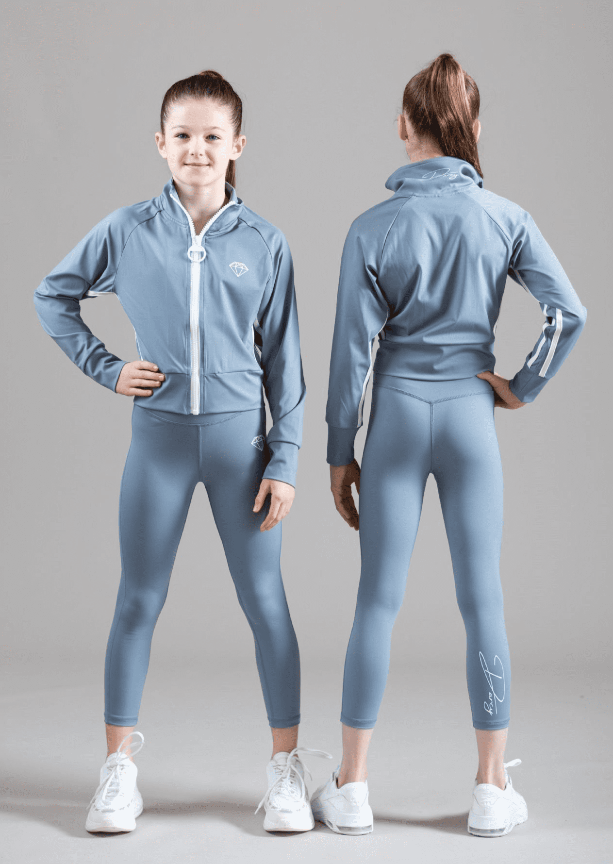 Soft Blue Sports Jacket