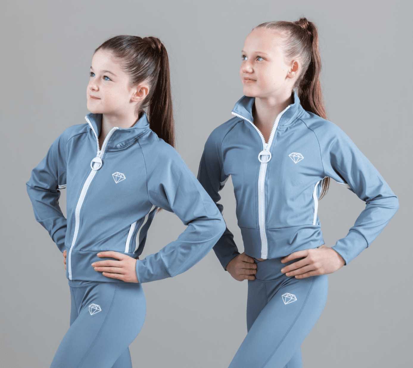 Soft Blue Sports Jacket