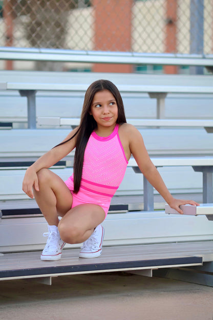 Catch IT Leotard +Built-In Sports Bra
