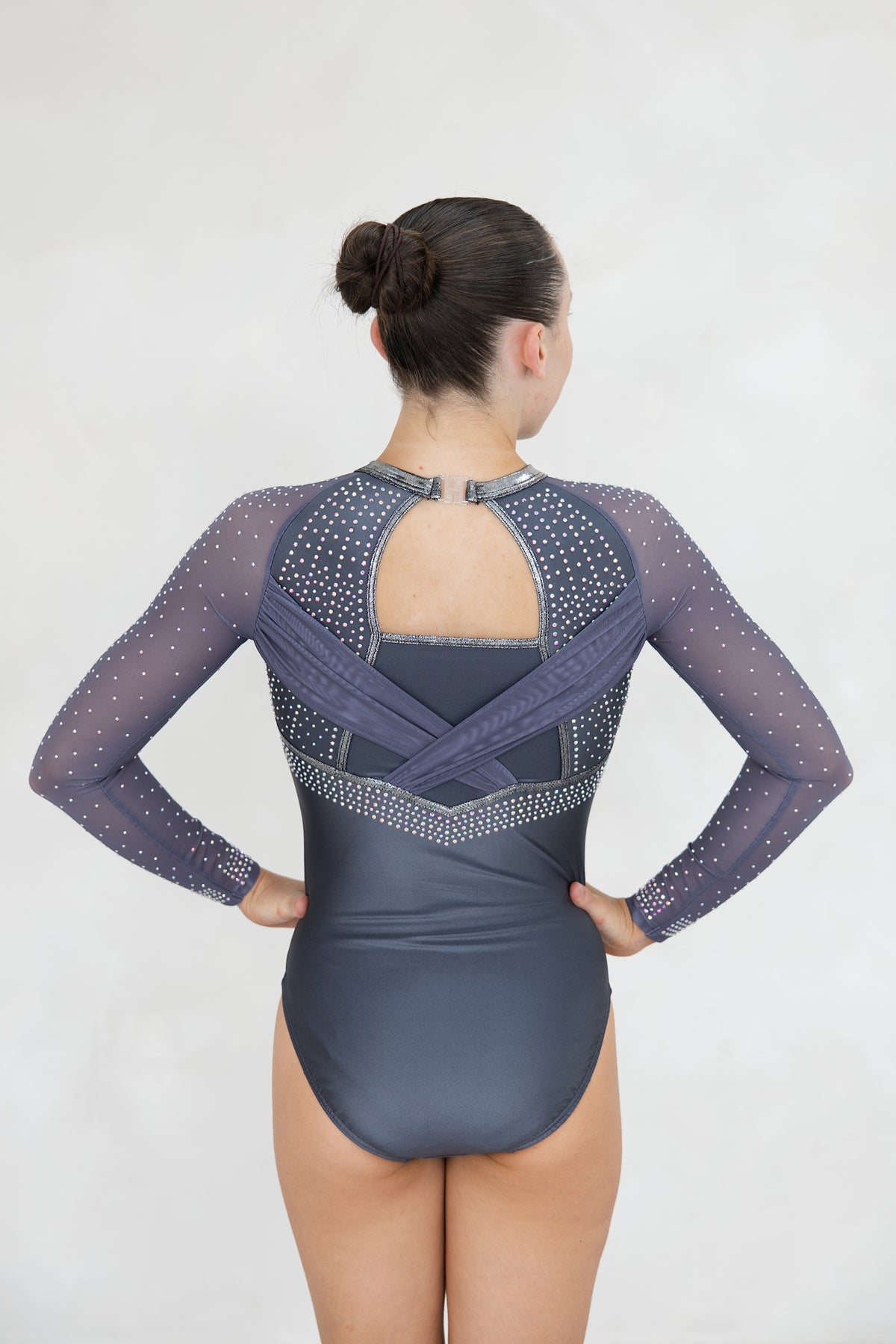 Bold Leotard Steal Grey