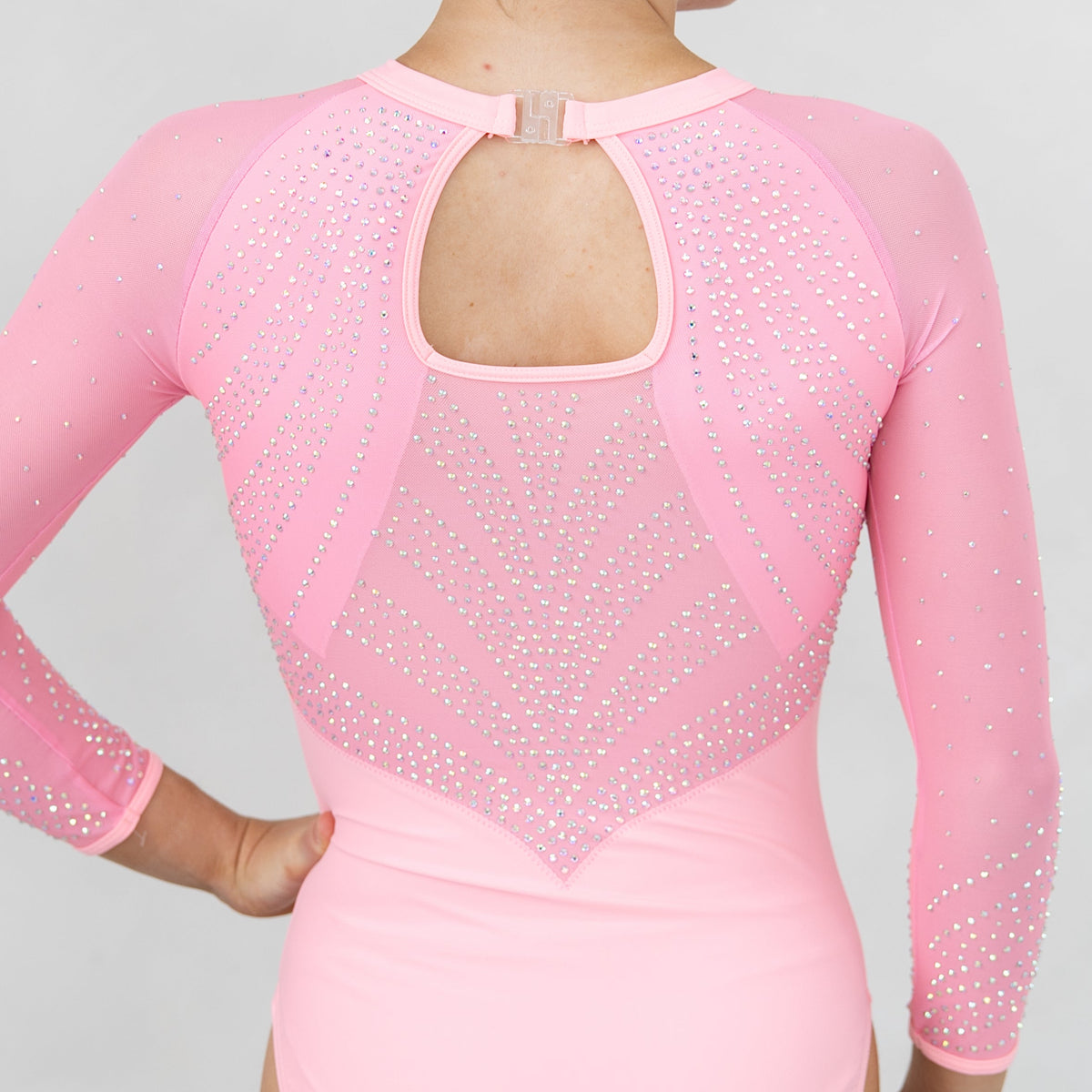 Brave Leotard Baby Pink