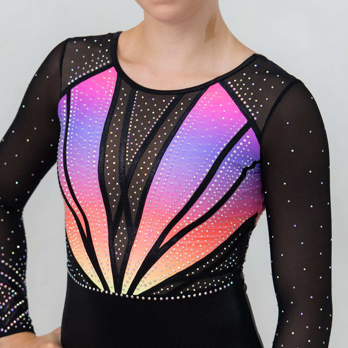 Blaze Leotard Black Mystique