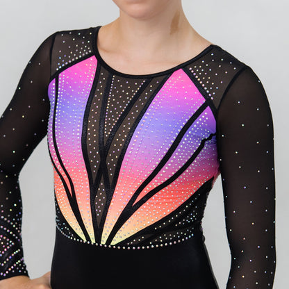 Blaze Leotard Black Mystique