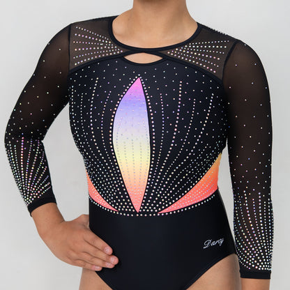 Ora Leotard Black Mystique