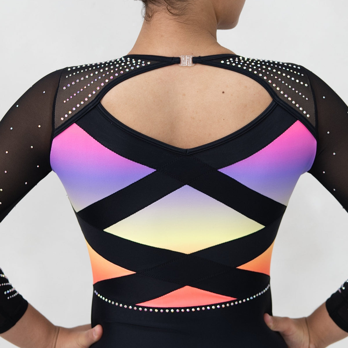 Ora Leotard Black Mystique