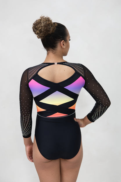 Ora Leotard Black Mystique