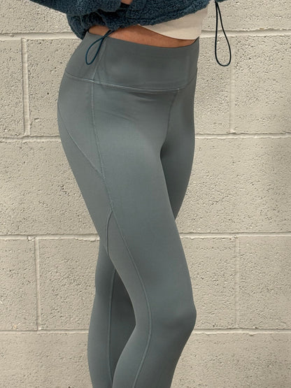 Blue Soft Lycra Leggings
