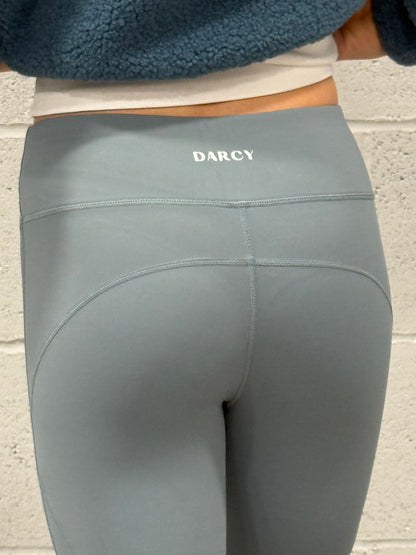 Blue Soft Lycra Leggings