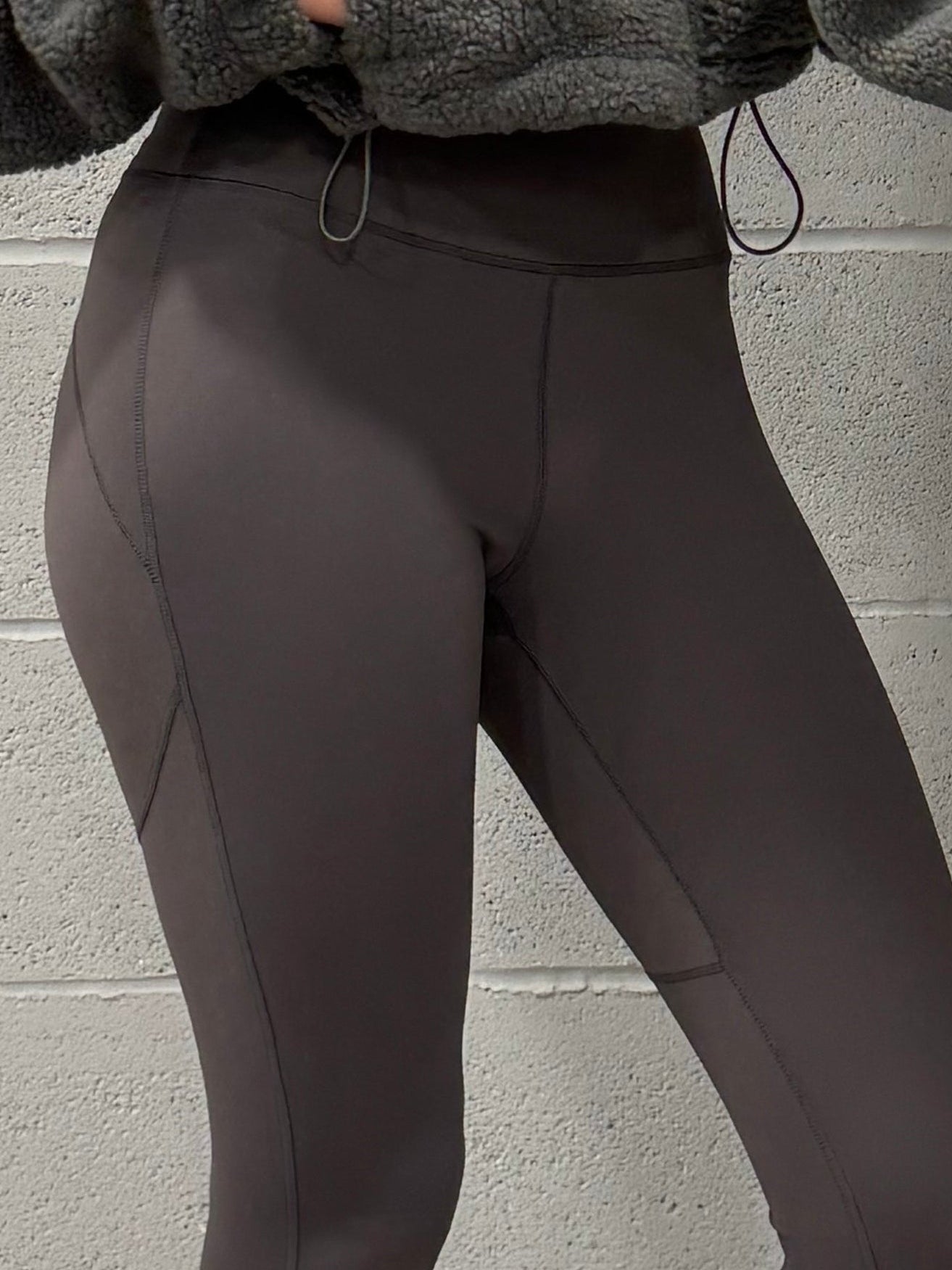 Soft Grey Lycra Leggings