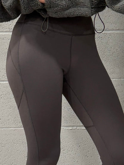 Soft Grey Lycra Leggings