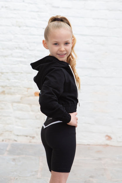 Ebony Sports  Crop Jacket