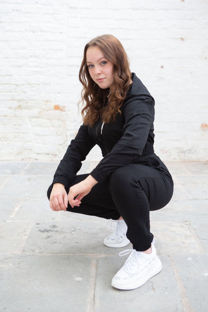 Ebony Sports  Crop Jacket