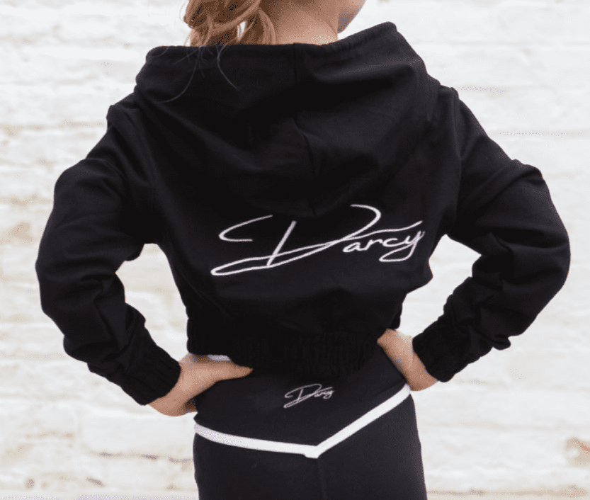 Ebony Sports  Crop Jacket