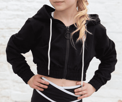 Ebony Sports  Crop Jacket