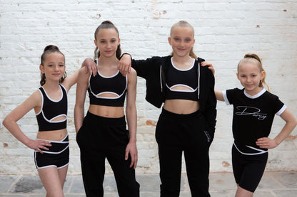 Ebony Sports  Crop Jacket