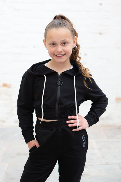 Ebony Sports  Crop Jacket