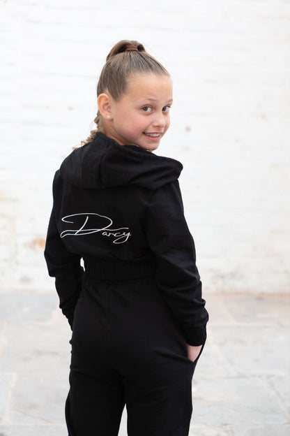 Ebony Sports  Crop Jacket