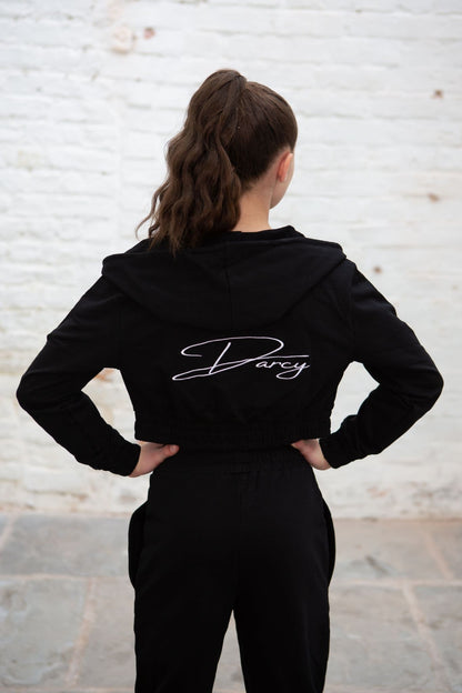 Ebony Sports  Crop Jacket