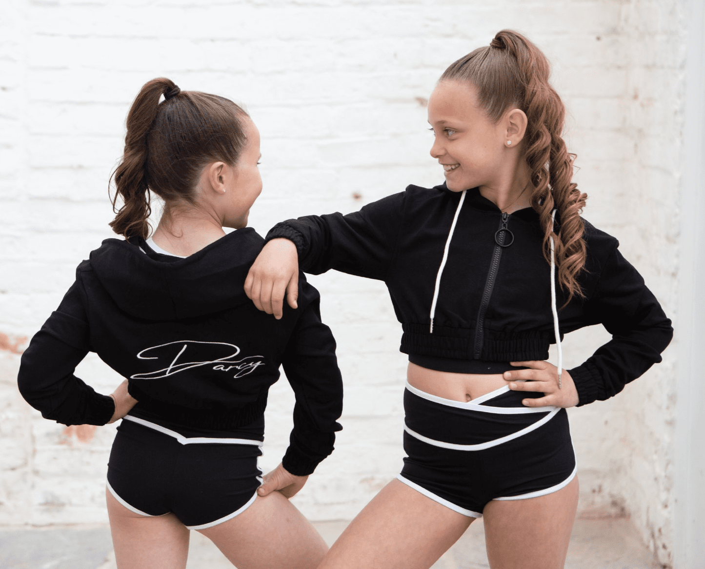 Ebony Sports  Crop Jacket