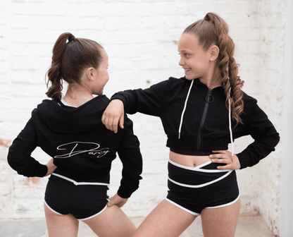 Ebony Sports  Crop Jacket