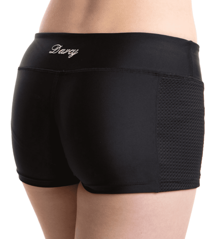 Lycra Sports Mesh Shorts - BLACK