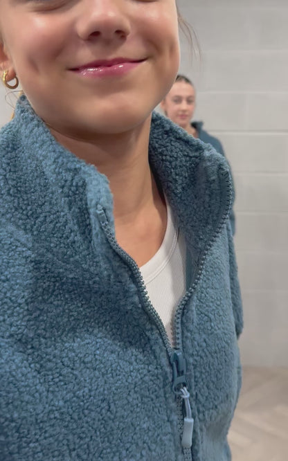 Blue Soft Lycra Leggings