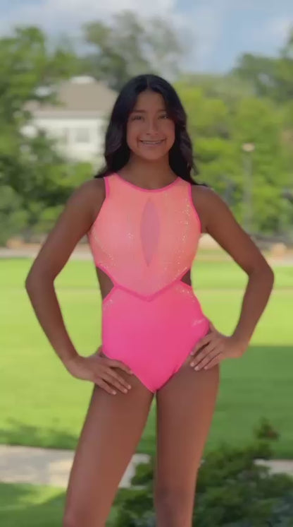 Terrific Tangerine Leotard