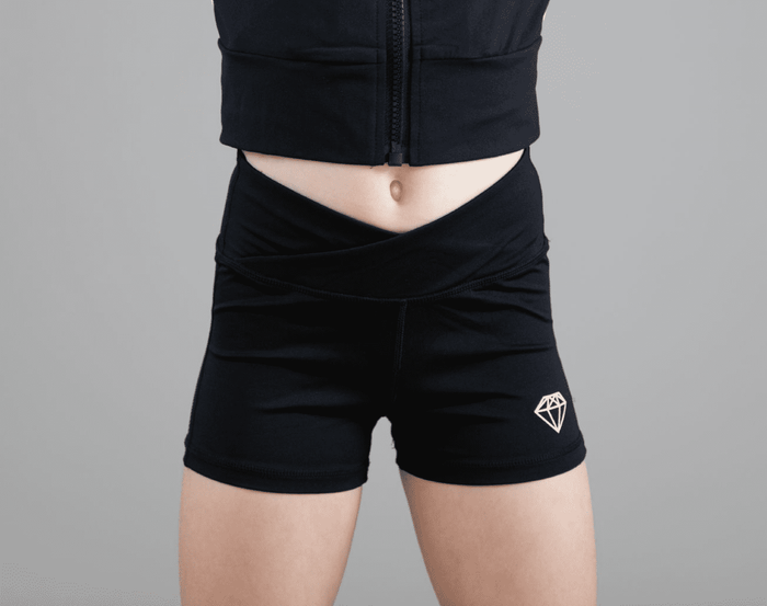 Soft Black Sports Shorts