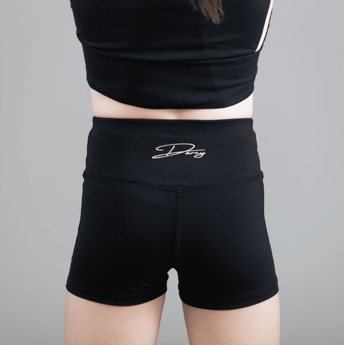 Soft Black Sports Shorts